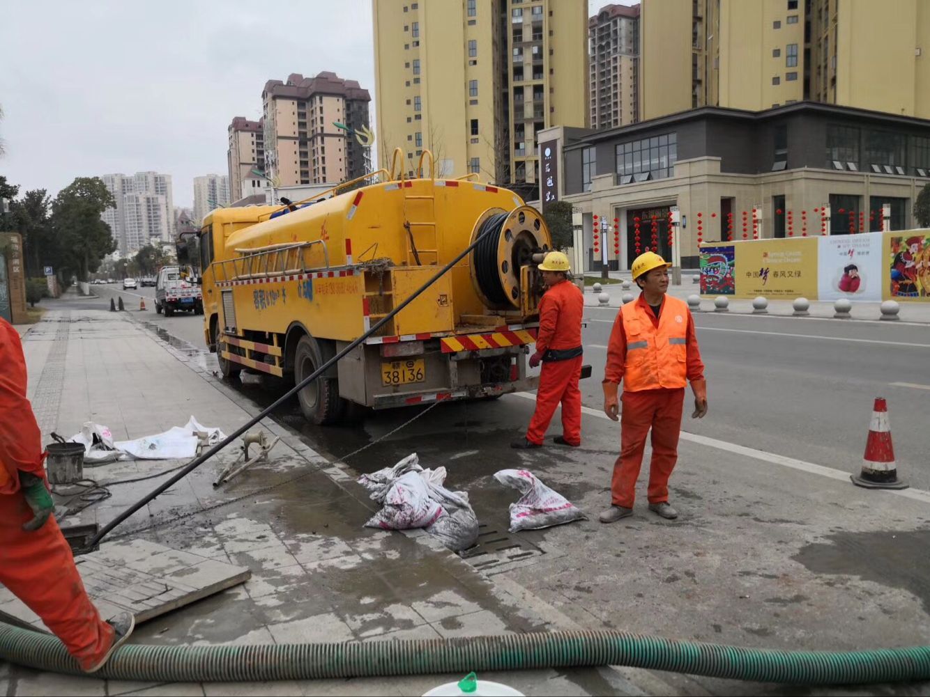 日照排污管道清淤-管道清洗